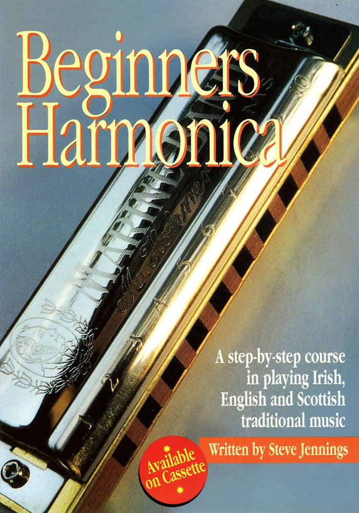 front cover of Beginners Harmonica by Steve Jennings