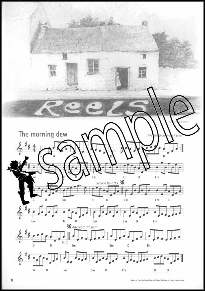 1st sample page from Gordon Tyrrall's Irish Choice