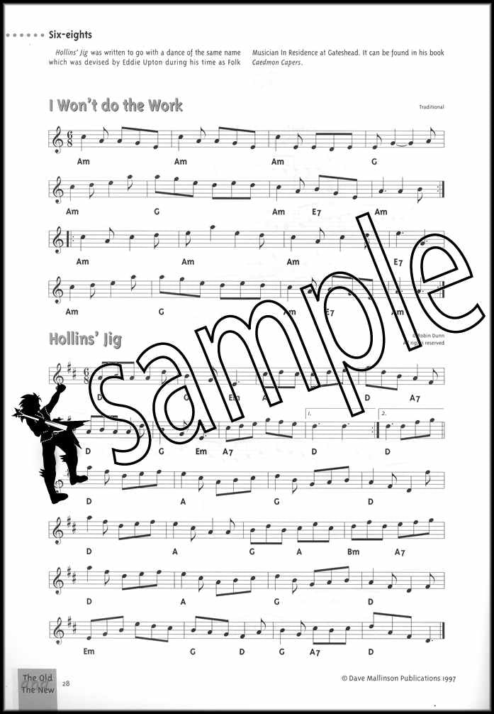 3rd sample page from The Old and The New