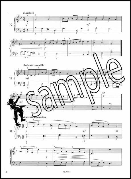 2nd sample page from ABRSM More Piano Sight-Reading Grade 4