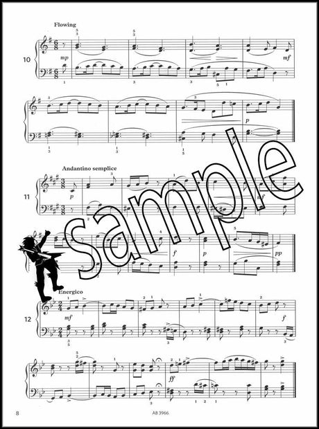 2nd sample page from ABRSM More Piano Sight-Reading Grade 5