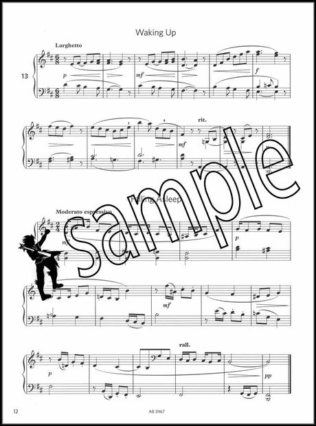 2nd sample page from ABRSM More Piano Sight-Reading Grade 6