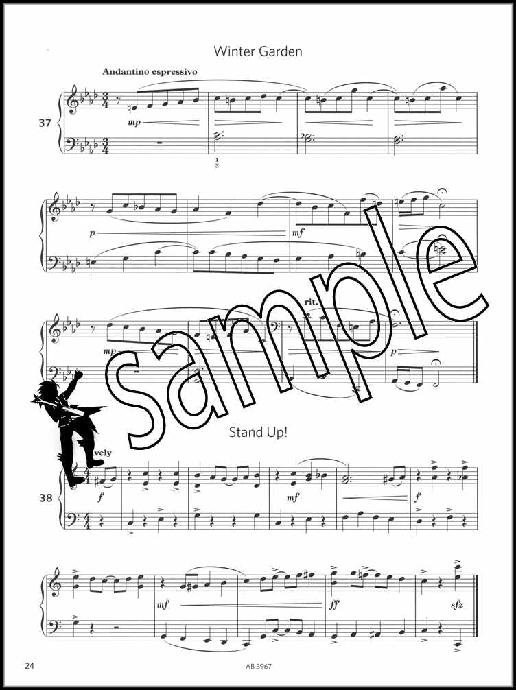 3rd sample page from ABRSM More Piano Sight-Reading Grade 6