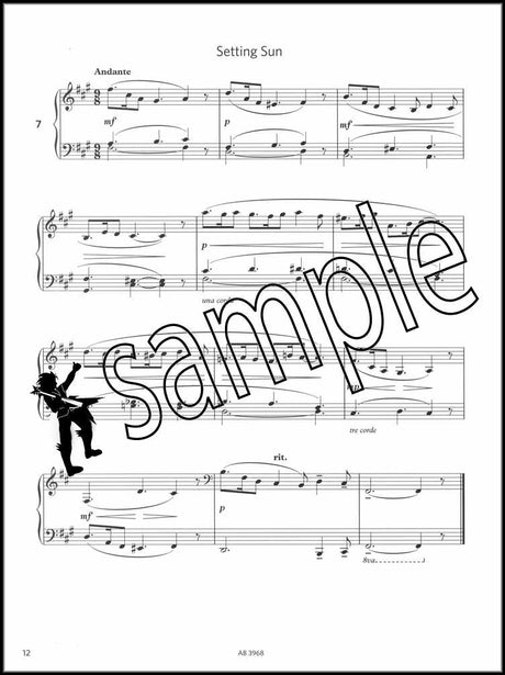 2nd sample page from ABRSM More Piano Sight-Reading Grade 7