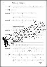 1st sample page from ABRSM Music Theory in Practice Grade 1 Model Answers