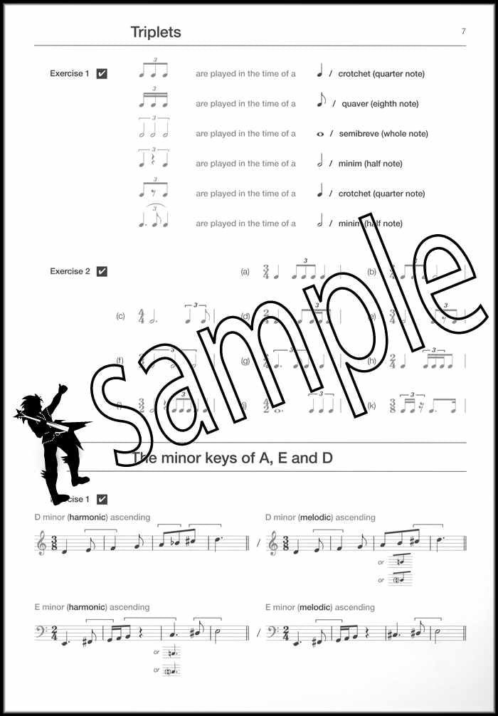 2nd sample page from ABRSM Music Theory in Practice Grade 2 Model Answers