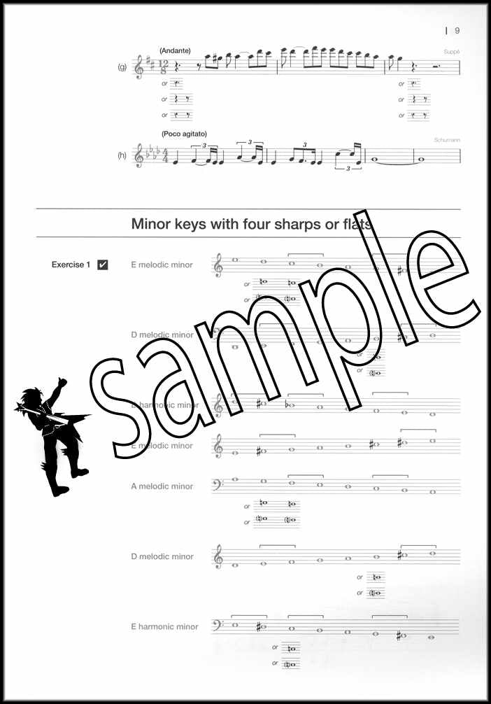 2nd sample page from ABRSM Music Theory in Practice Grade 3 Model Answers