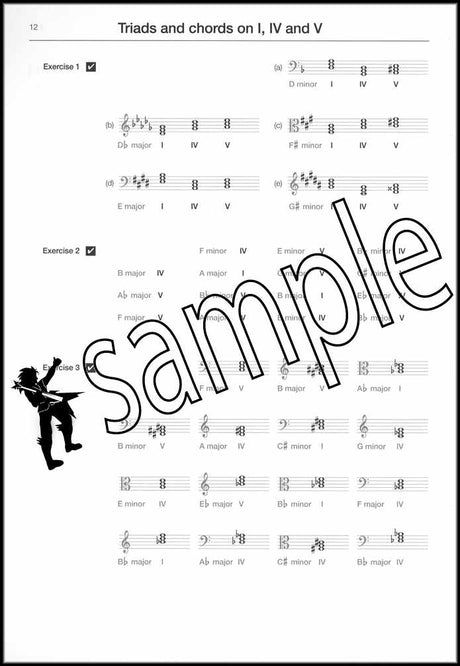 2nd sample page from ABRSM Music Theory in Practice Grade 4 Model Answers