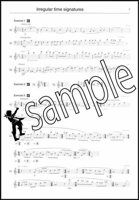 1st sample page from ABRSM Music Theory in Practice Grade 5 Model Answers