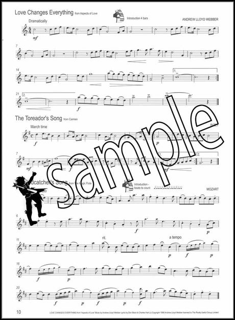 2nd sample page from Winner Scores All for Alto Saxophone Book/CD