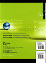 back cover of Winner Scores All for Alto Saxophone Book/CD