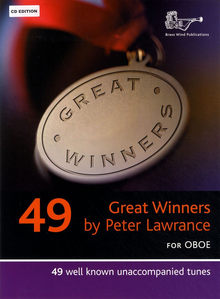 front cover of Great Winners for Oboe Book/CD