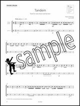 1st sample page from ABRSM Percussion Exam Pieces & Studies Grade 1 from 2020