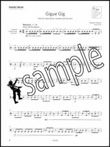 1st sample page from ABRSM Percussion Exam Pieces & Studies Grade 4 from 2020