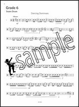 1st sample page from ABRSM Percussion Sight-Reading Grade 6-8 from 2020