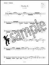 2nd sample page from ABRSM Percussion Studies Grade 6-8 from 2020