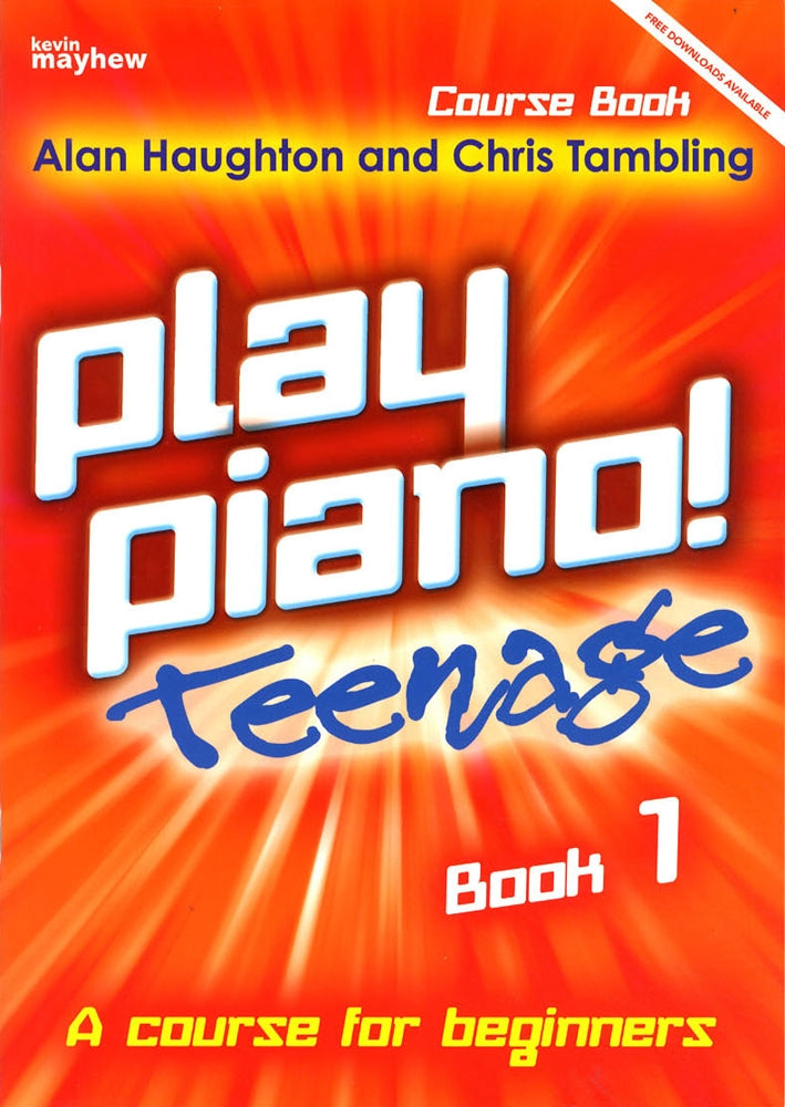 front cover of Play Piano Teenage Course Book 1