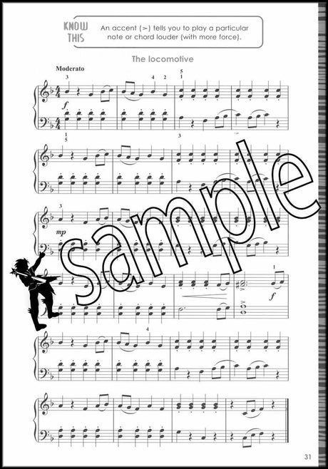 2nd sample page from Play Piano Teenage Course Book 2