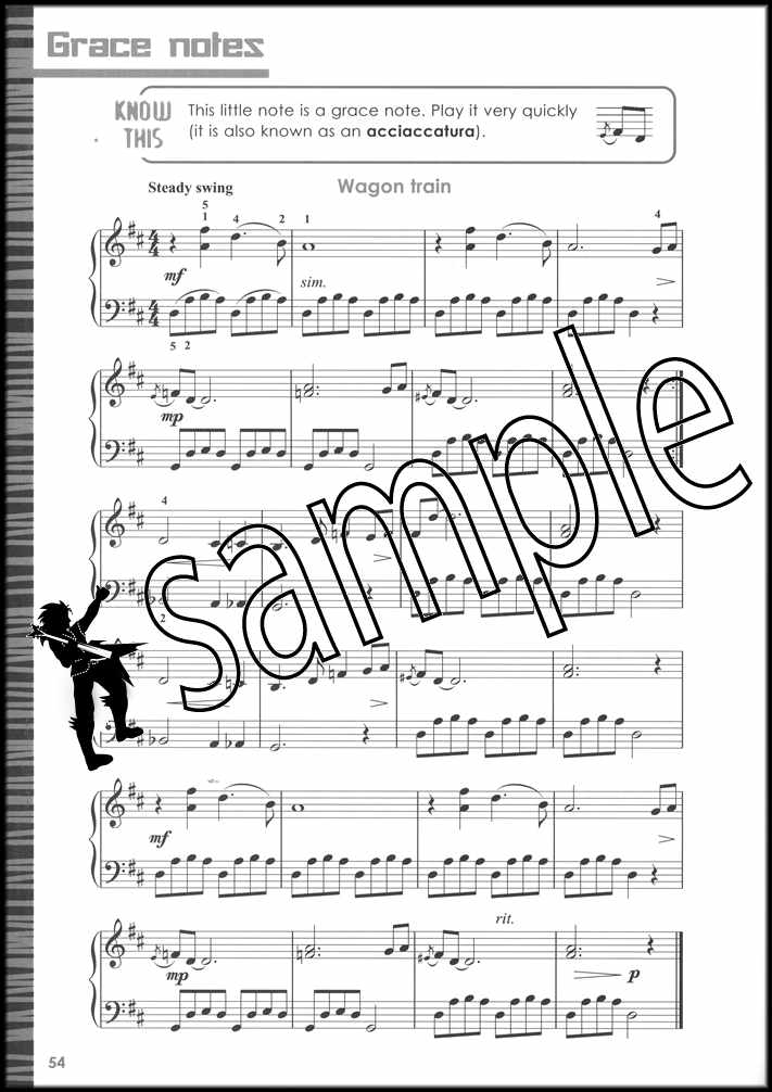 3rd sample page from Play Piano Teenage Course Book 2