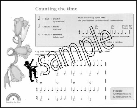 1st sample page from Me and My Piano Complete