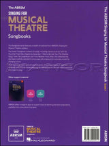 back cover of The ABRSM Singing for Musical Theatre Songbook Grade 1