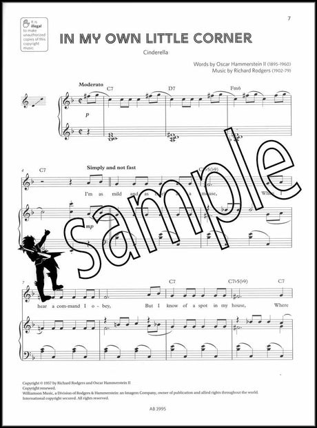 1st sample page from The ABRSM Singing for Musical Theatre Songbook Grade 2