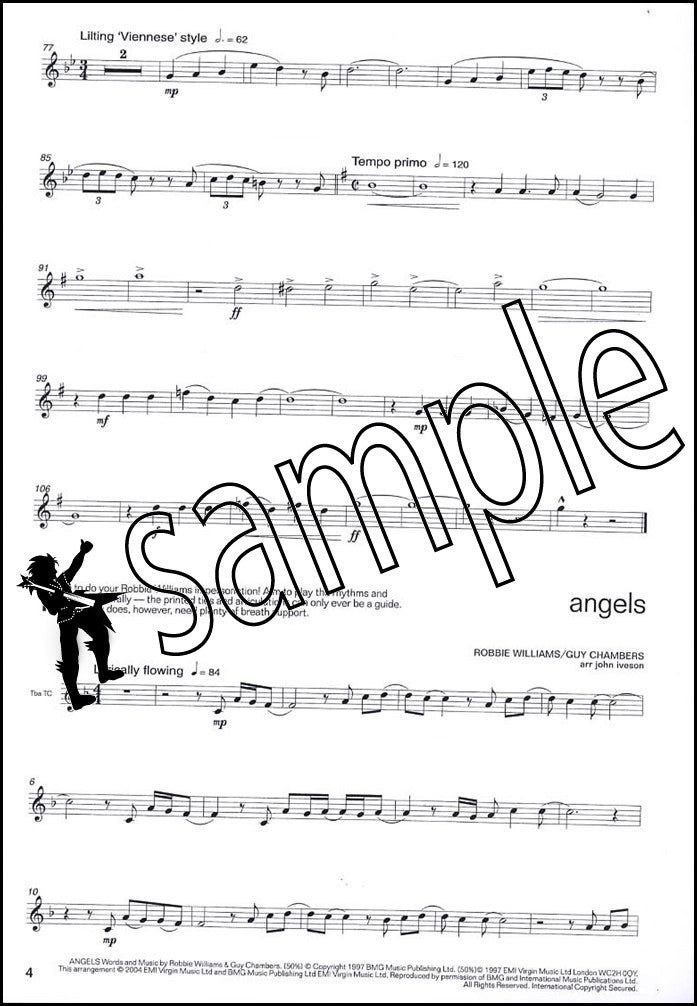 1st sample page from Lets Face The Music for Tuba/Eb Bass Treble Clef