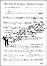 1st sample page from Slide Show for Trombone Bass Clef Book/CD by Christopher Mowat