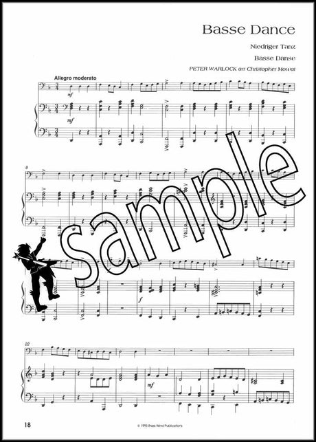 3rd sample page from Slide Show for Trombone Bass Clef Book/CD by Christopher Mowat
