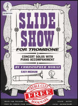 front cover of Slide Show for Trombone Treble Clef Book/CD by Christopher Mowat