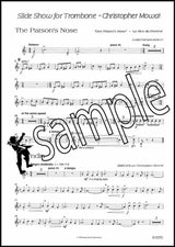 1st sample page from Slide Show for Trombone Treble Clef Book/CD by Christopher Mowat
