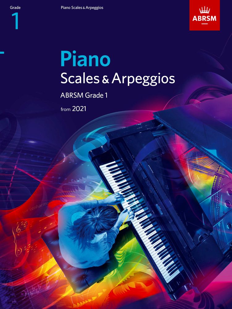 front cover of ABRSM Piano Scales Arpeggios Grade 1