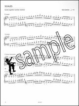 1st sample page from ABRSM Piano Scales Arpeggios Grade 3