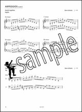 2nd sample page from ABRSM Piano Scales Arpeggios Grade 5