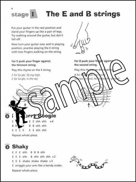 1st sample page from Guitar Basics