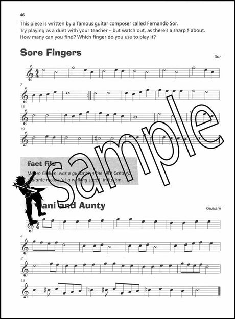 3rd sample page from Guitar Basics