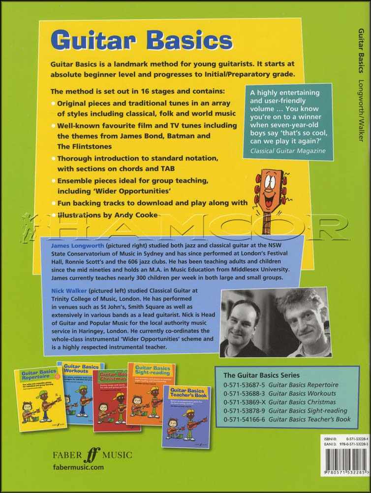 back cover of Guitar Basics