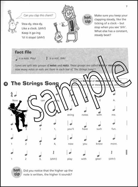 1st sample page from Ukulele Basics