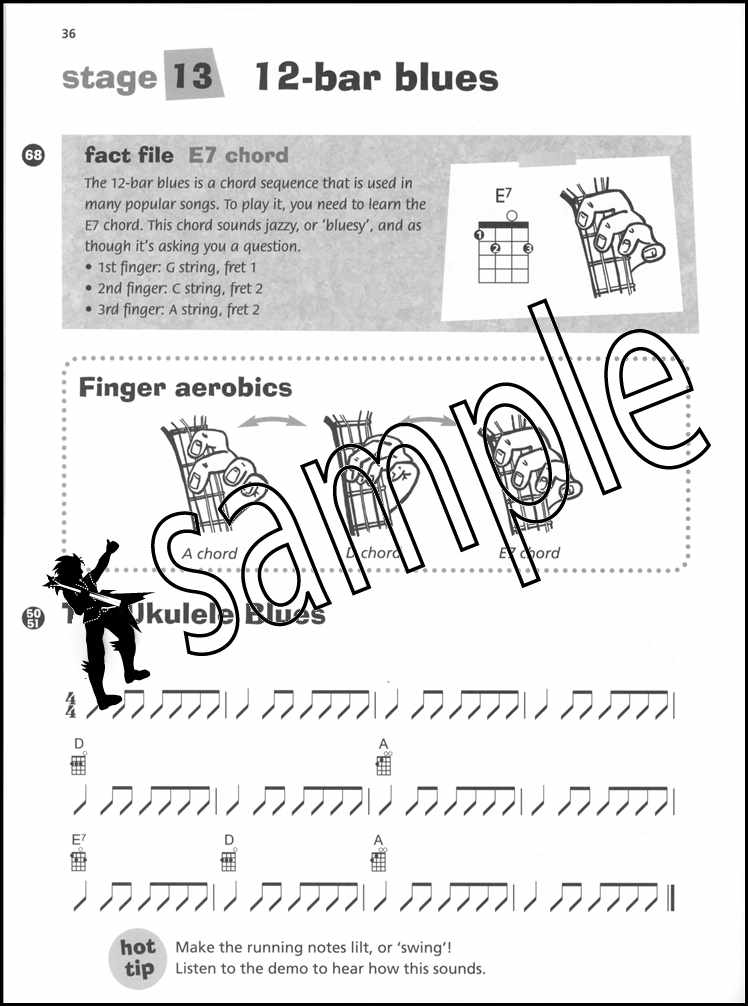 3rd sample page from Ukulele Basics