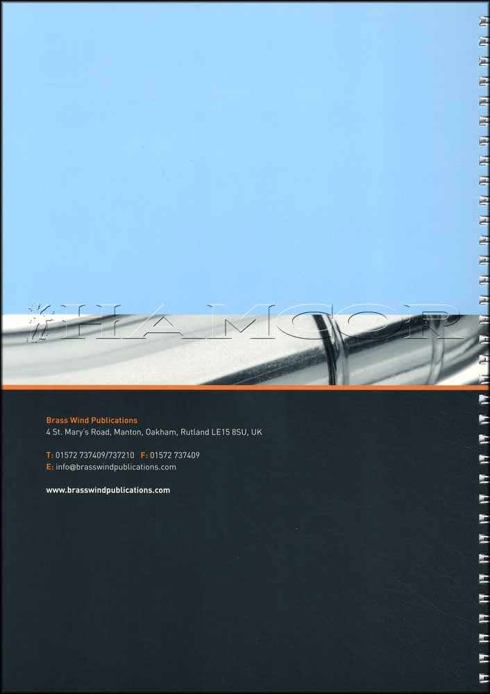 back cover of Splinters of Bone Studies for Trombone Treble Clef by Derek Bourgeois
