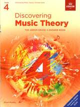 front cover of ABRSM Discovering Music Theory Grade 4 Answer Book