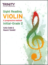 front cover of Trinity College London Violin Sight Reading Initial-Grade 2