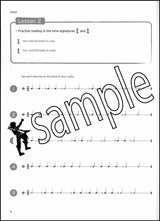 1st sample page from Trinity College London Violin Sight Reading Initial-Grade 2