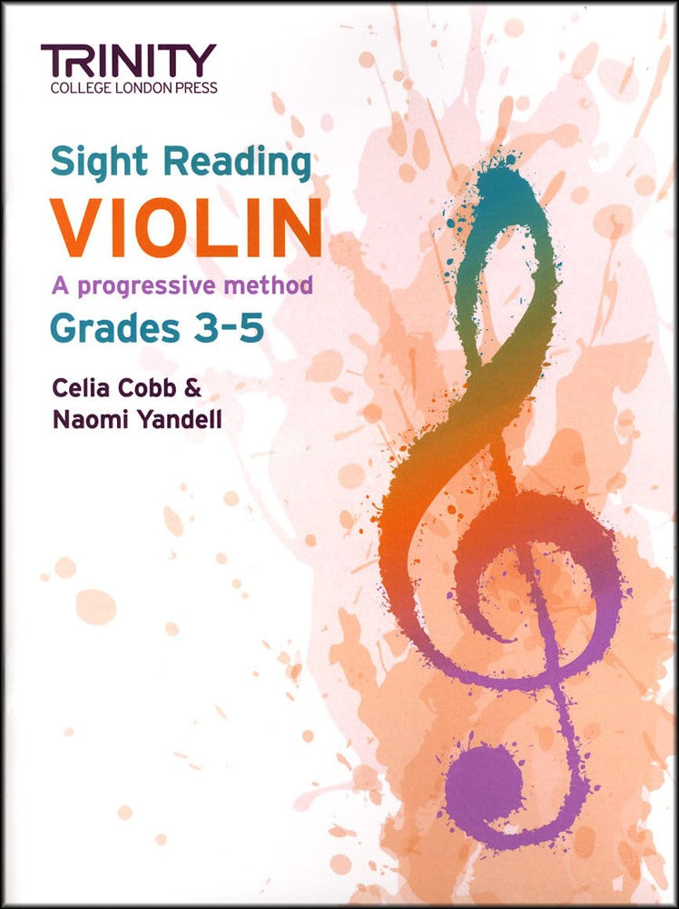 front cover of Trinity College London Violin Sight Reading Grade 3-5