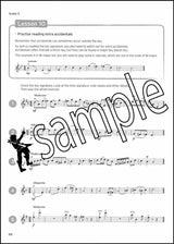 3rd sample page from Trinity College London Violin Sight Reading Grade 3-5