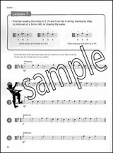 2nd sample page from Trinity College London Viola Sight Reading Initial - Grade 2