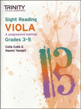 front cover of Trinity College London Viola Sight Reading Grades 3-5