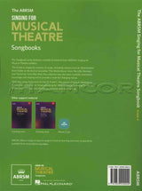 back cover of The ABRSM Singing for Musical Theatre Songbook Grade 4