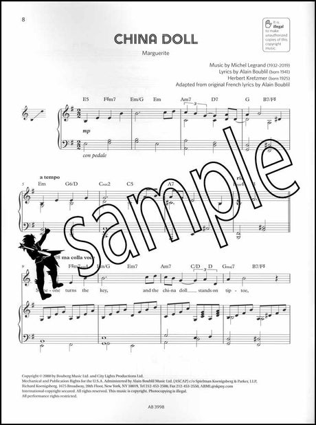 1st sample page from The ABRSM Singing for Musical Theatre Songbook Grade 5