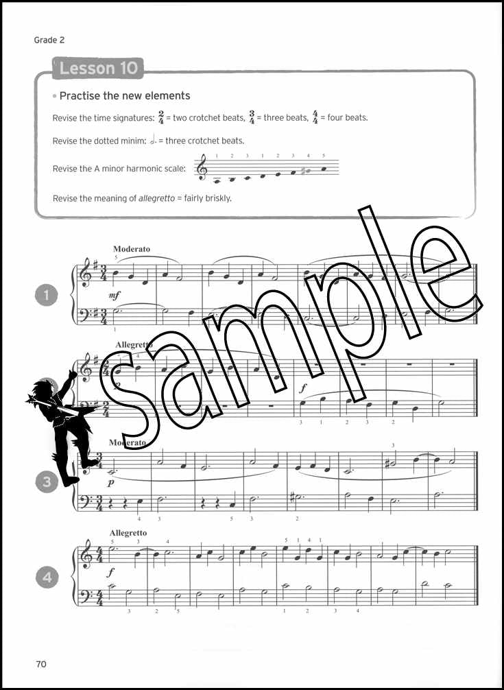 3rd sample page from Trinity College London Sight Reading Piano Initial-Grade 2